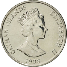Îles Caïmans, Elizabeth II, 5 Cents, 1996, SUP+, Nickel plated steel, KM:88a