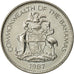 Bahamas, Elizabeth II, 5 Cents, 1987, Franklin Mint, MS(60-62), Copper-nickel