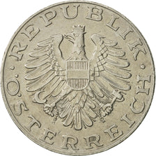 Coin, Austria, 10 Schilling, 1982, AU(50-53), Copper-Nickel Plated Nickel