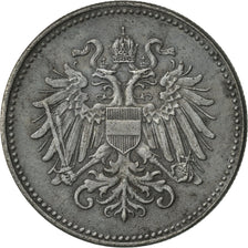 Austria, Karl I, 20 Heller, 1918, EF(40-45), Iron, KM:2826