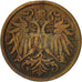 Moneda, Austria, Franz Joseph I, 2 Heller, 1903, BC+, Bronce, KM:2801