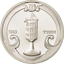 Coin, Israel, New Sheqel, 1993, Utrecht, Netherlands, MS(65-70), Silver, KM:250
