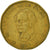 Moneta, Republika Dominikany, Peso, 1992, VF(30-35), Mosiądz, KM:80.2