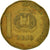 Moneta, Republika Dominikany, Peso, 1992, VF(30-35), Mosiądz, KM:80.2