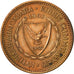 Coin, Cyprus, 5 Mils, 1963, EF(40-45), Bronze, KM:39