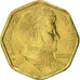 Monnaie, Chile, 5 Pesos, 2004, Santiago, TTB+, Aluminum-Bronze, KM:232