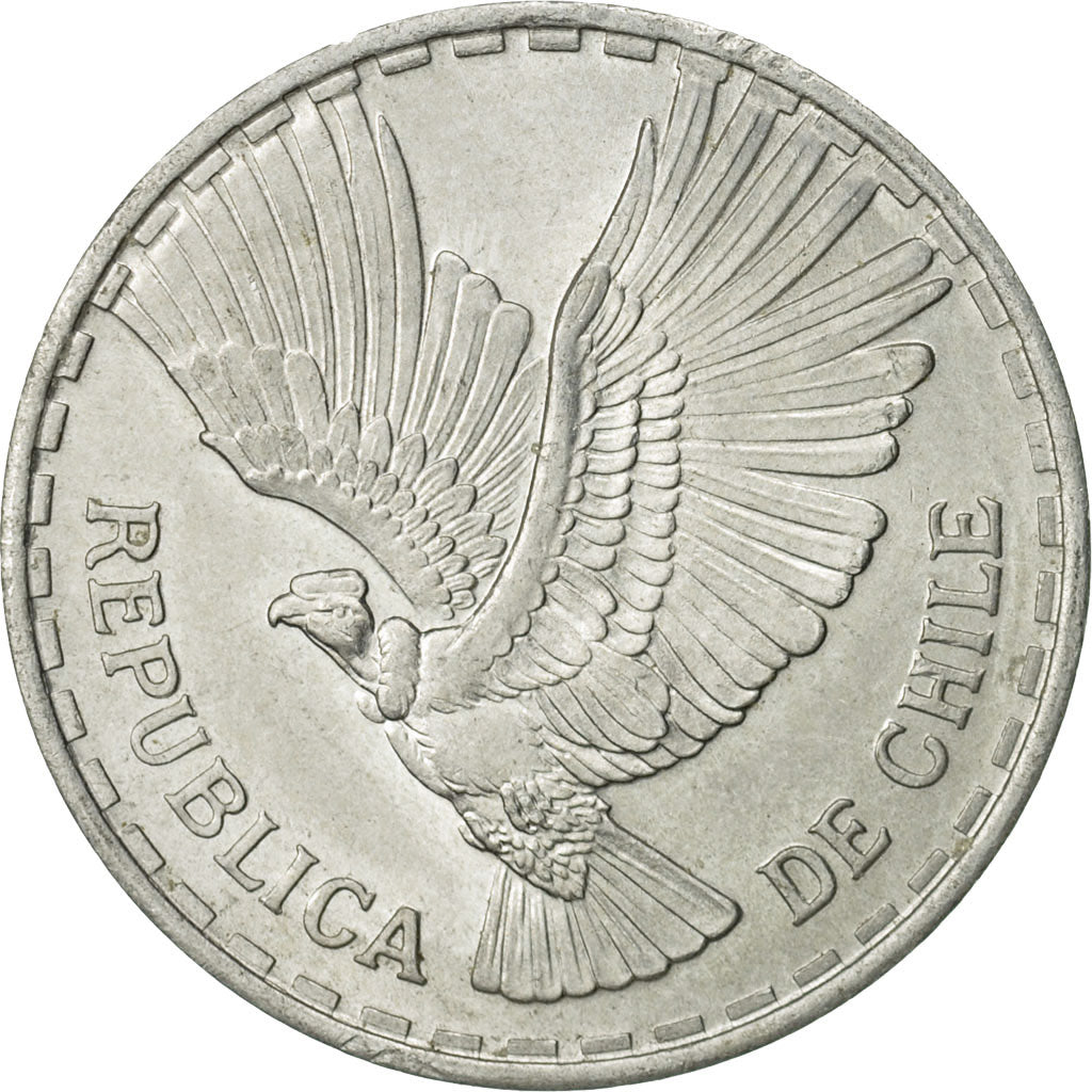 Chile, Centesimo, 1962, AU(50-53), Aluminum, KM:189