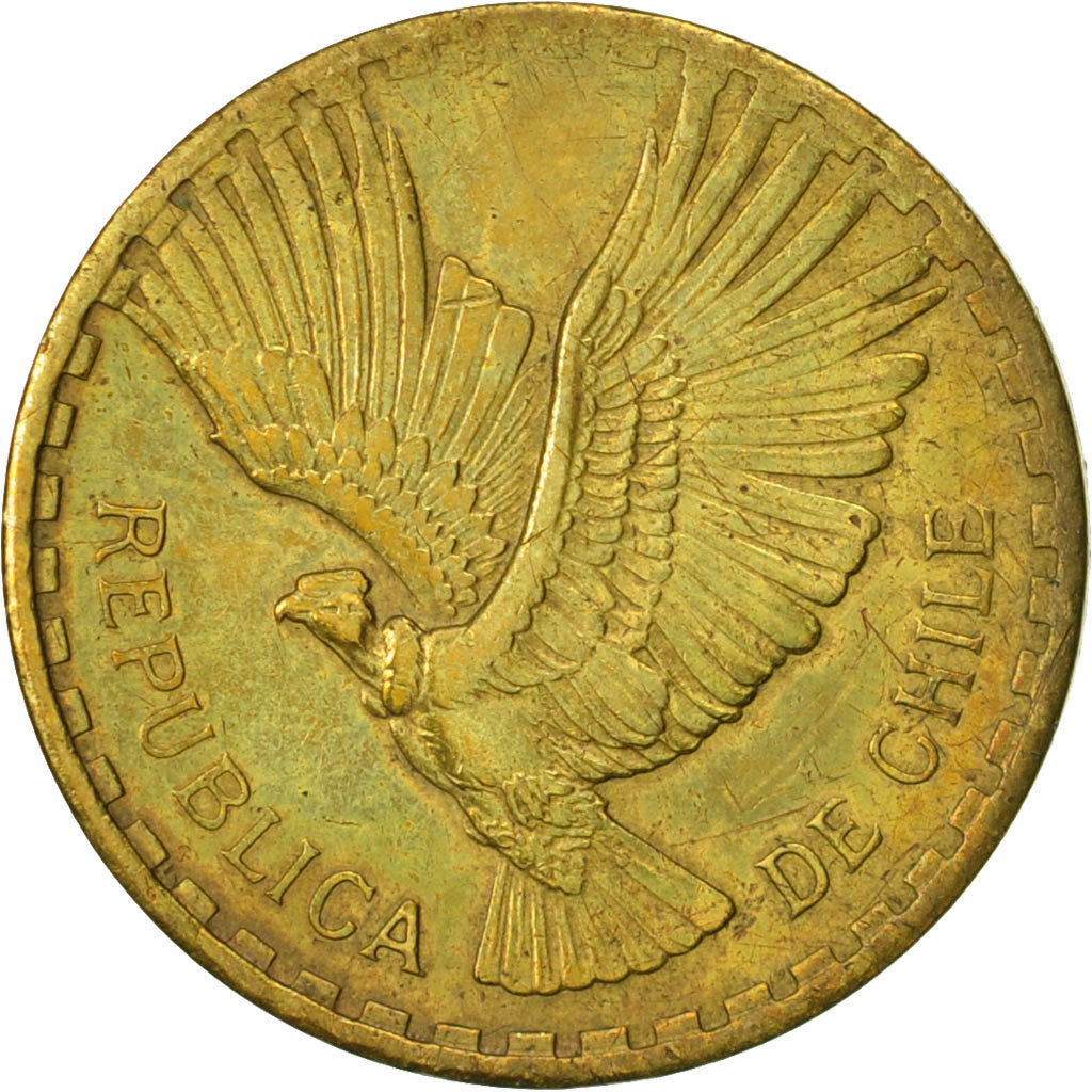 Moneda, Chile, 2 Centesimos, 1965, MBC, Aluminio - bronce, KM:193