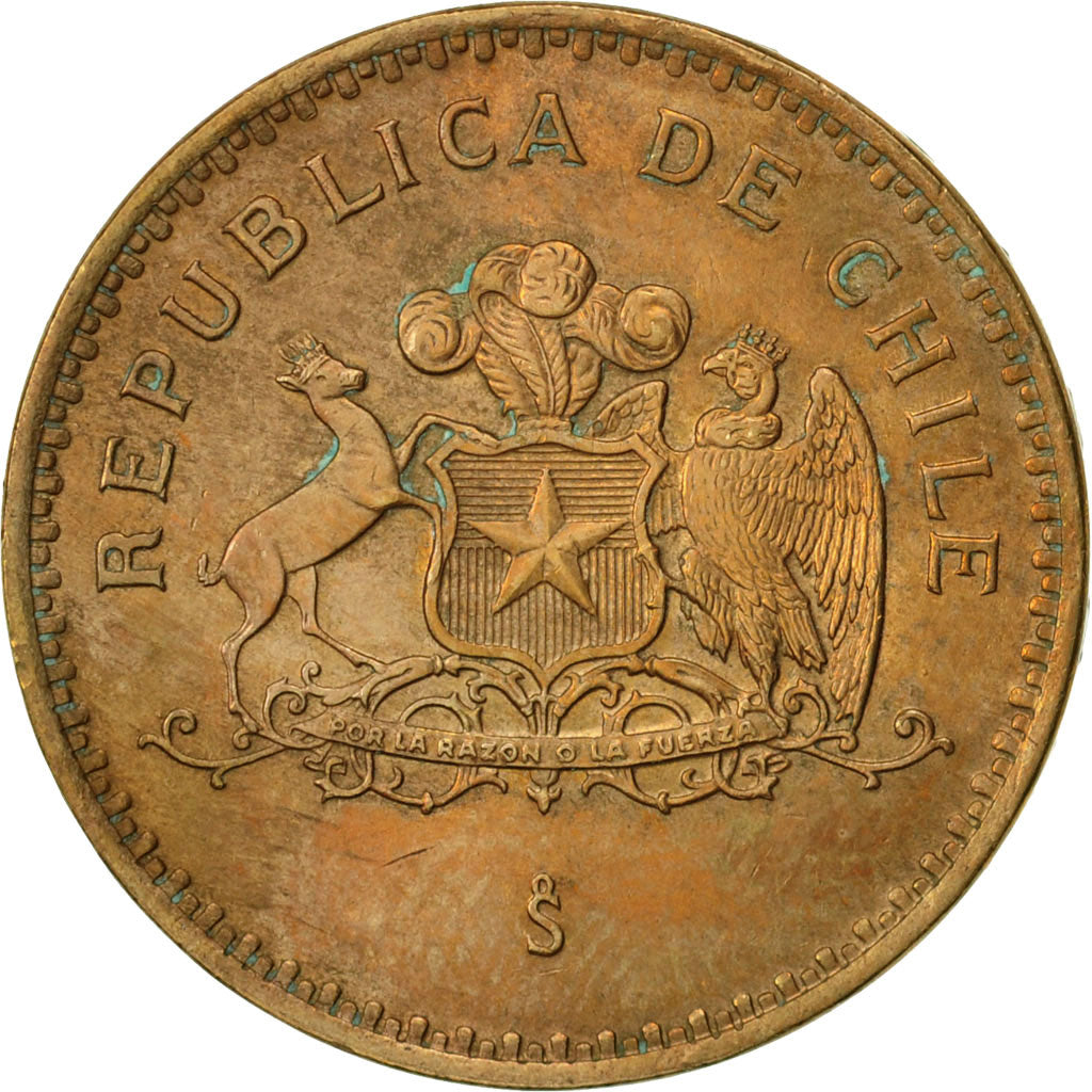 Moneda, Chile, 100 Pesos, 1989, Santiago, MBC, Aluminio - bronce, KM:226.2