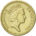 Coin, Great Britain, Elizabeth II, Pound, 1993, AU(50-53), Nickel-brass, KM:964