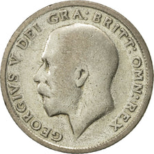 Great Britain, George V, 6 Pence, 1923, VF(20-25), Silver, KM:815a.1