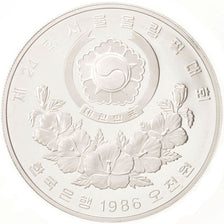 KOREA-SOUTH, 5000 Won, 1986, Silver, KM:54