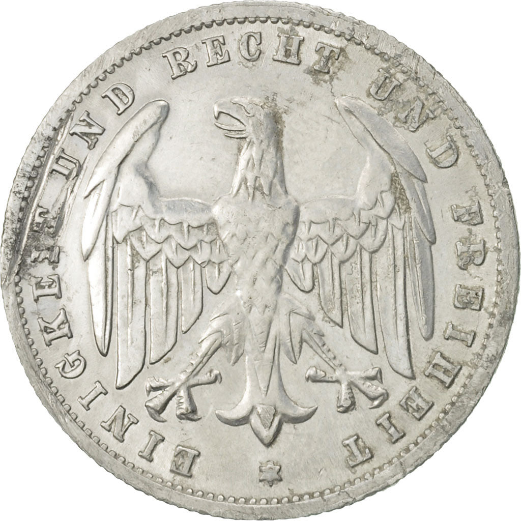 Coin, GERMANY, WEIMAR REPUBLIC, 500 Mark, 1923, Berlin, AU(50-53), Aluminum