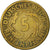 Moneta, NIEMCY, REP. WEIMARSKA, 5 Rentenpfennig, 1924, Stuttgart, EF(40-45)