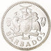 Munten, Barbados, 5 Dollars, 1973, Franklin Mint, PR+, Zilver, KM:16a
