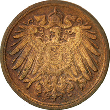 Coin, GERMANY - EMPIRE, Wilhelm II, Pfennig, 1916, Munich, VF(20-25), Copper