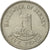 Moneta, Jersey, Elizabeth II, 5 Pence, 1991, BB+, Rame-nichel, KM:56.2