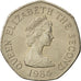 Jersey, Elizabeth II, 20 Pence, 1984, AU(50-53), Copper-nickel, KM:66