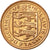 Moneda, Guernsey, Elizabeth II, Penny, 1979, Heaton, MBC, Bronce, KM:27