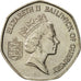 Guernsey, Elizabeth II, 20 Pence, 1990, Heaton, TTB+, Copper-nickel, KM:44