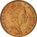 Isle of Man, Elizabeth II, Penny, 1989, Pobjoy Mint, VF(30-35), Bronze, KM:207