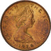 Moneda, Isla de Man, Elizabeth II, 1/2 Penny, 1976, Pobjoy Mint, MBC, Bronce
