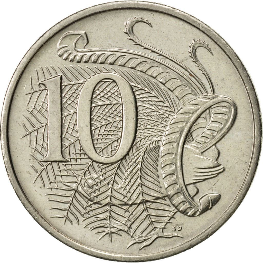 Coin, Australia, Elizabeth II, 10 Cents, 1993, AU(55-58), Copper-nickel, KM:81