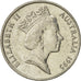 Australia, Elizabeth II, 5 Cents, 1995, AU(55-58), Copper-nickel, KM:80
