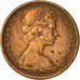 Moneta, Australia, Elizabeth II, Cent, 1967, EF(40-45), Bronze, KM:62