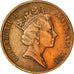 Coin, Australia, Elizabeth II, 2 Cents, 1988, EF(40-45), Bronze, KM:79