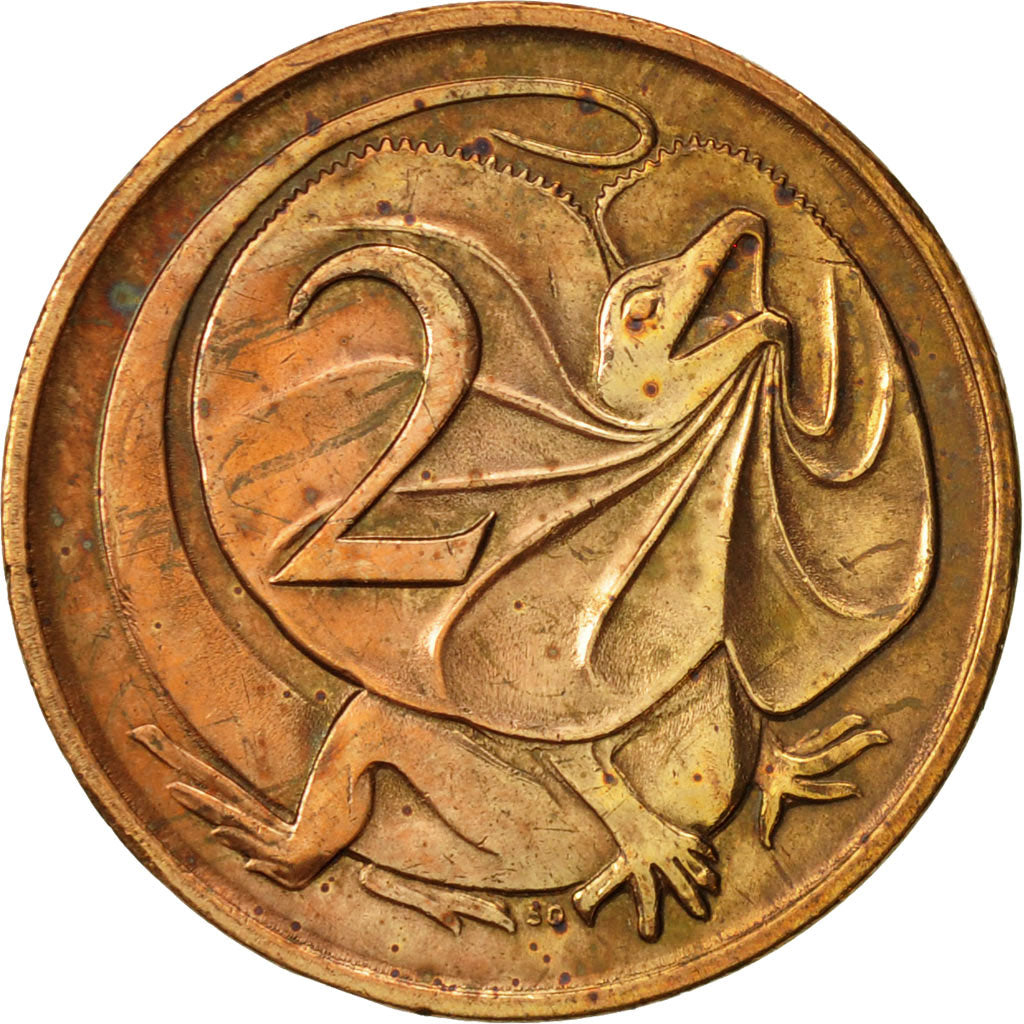 Coin, Australia, Elizabeth II, 2 Cents, 1988, EF(40-45), Bronze, KM:79