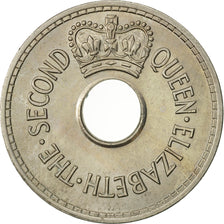 Moneta, Figi, Elizabeth II, Penny, 1967, BB+, Rame-nichel, KM:21