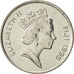Fiji, Elizabeth II, 5 Cents, 1995, EBC, Níquel chapado en acero, KM:51a