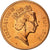 Moneda, Fiji, Elizabeth II, Cent, 1992, EBC, Cobre chapado en cinc, KM:49a