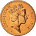 Coin, Fiji, Elizabeth II, Cent, 1992, AU(55-58), Copper Plated Zinc, KM:49a
