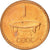 Coin, Fiji, Elizabeth II, Cent, 1992, AU(55-58), Copper Plated Zinc, KM:49a