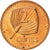 Moneda, Fiji, Elizabeth II, 2 Cents, 1992, EBC, Cobre chapado en cinc, KM:50a
