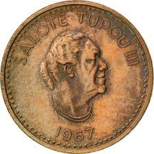 Monnaie, Tonga, King Taufa'ahau Tupou IV, Seniti, 1967, TTB, Bronze, KM:4