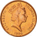 Monnaie, Îles Salomon, Elizabeth II, Cent, 1996, SUP, Bronze Plated Steel