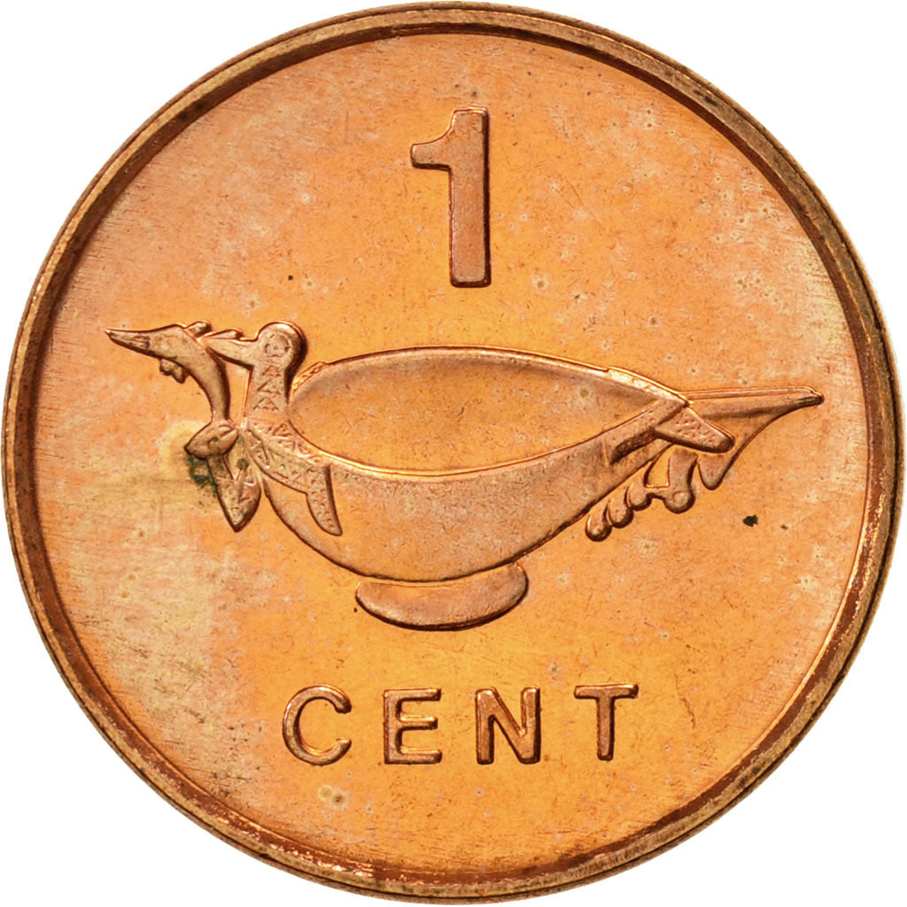 Monnaie, Îles Salomon, Elizabeth II, Cent, 1996, SUP, Bronze Plated Steel