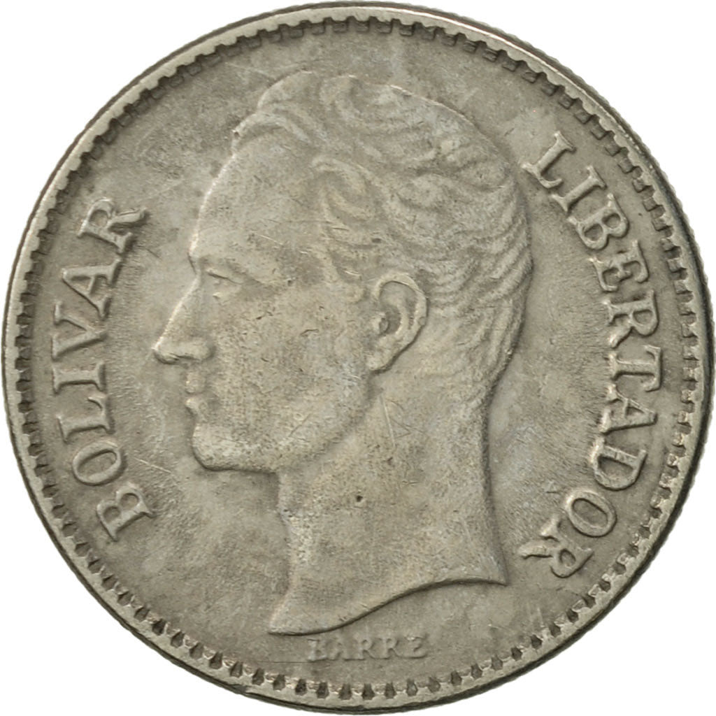 Münze, Venezuela, 25 Centimos, 1977, Werdohl, Vereinigte Deutsche Metallwerke