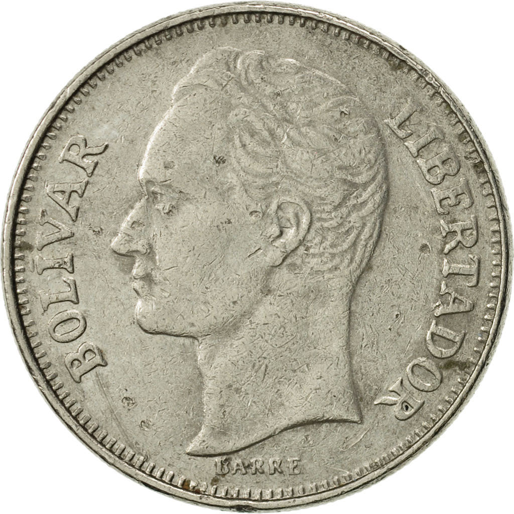Coin, Venezuela, Bolivar, 1986, AU(50-53), Nickel, KM:52