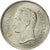Coin, Venezuela, 25 Centimos, 1990, AU(55-58), Nickel Clad Steel, KM:50a
