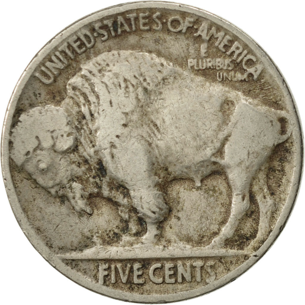 United States, Buffalo Nickel, 5 Cents, 1923, U.S. Mint, Philadelphia