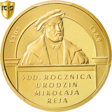 Coin, Poland, 200 Zlotych, 2005, PCGS, PR69DCAM, MS(65-70), Gold, KM:889