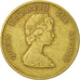 Osten Karibik Staaten, Elizabeth II, Dollar, 1981, S, Aluminum-Bronze, KM:15