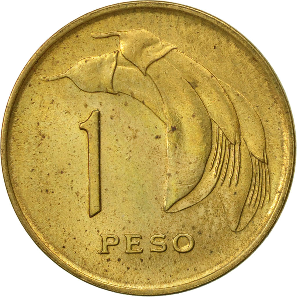 Uruguay, Peso, 1969, Santiago, EF(40-45), Aluminum-Brass, KM:52