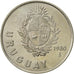 Moneta, Uruguay, Nuevo Peso, 1980, Santiago, BB+, Rame-nichel, KM:74