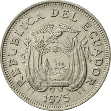Munten, Ecuador, Sucre, Un, 1975, PR, Nickel Clad Steel, KM:83