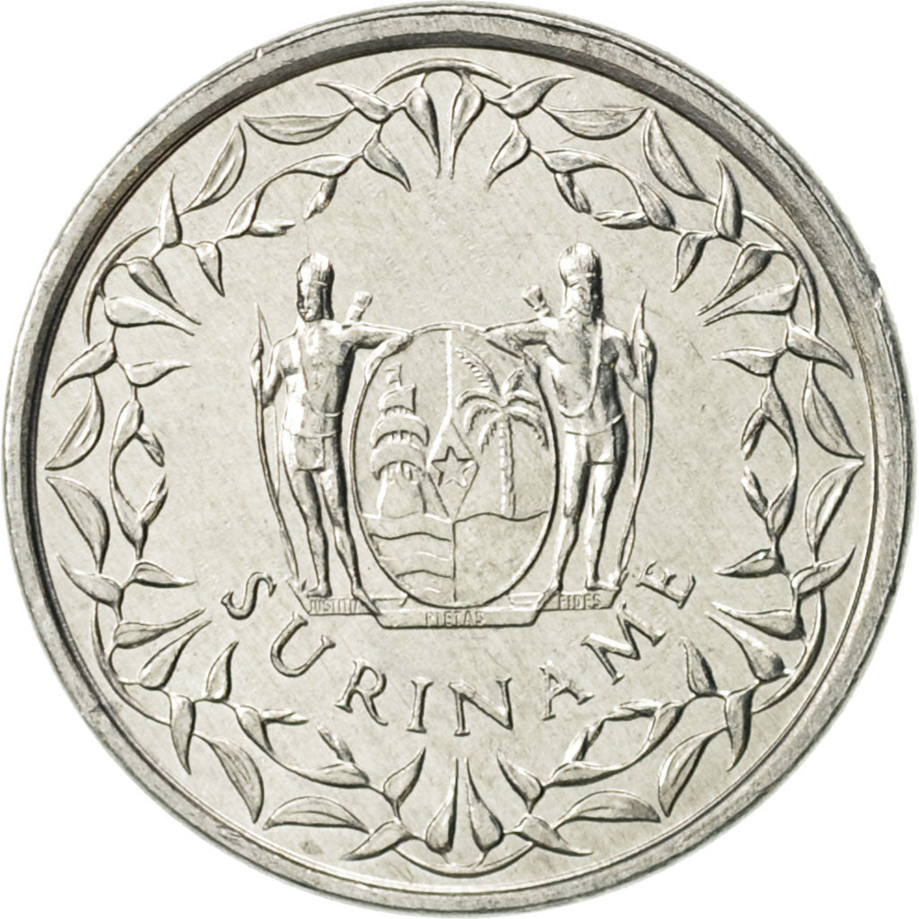Coin, Surinam, Cent, 1982, AU(55-58), Aluminum, KM:11a